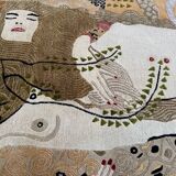 Water Serpent Rug by Gustav Klimt. 227x107 cm