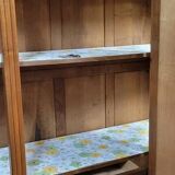 Armoire époque Art Déco en noyer vers 1920-1940