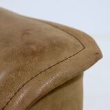 Neck Leather 2,5-Seater Sofa by Hugo de Ruiter for Leolux 1970s