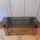 Stainless steel coffee table 1970