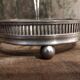 Antique German Silverplate Snack Tray by B. Bohrmann, Frankfurt, 1887-1899