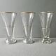 3 glasses with pastis, in Ricard, bistro, early twentieth century