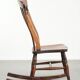 Chaise berçante Windsor en chêne anglais du début du 19e siècle.