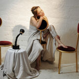 Chaise tripode fabrication main épreuve d'artiste