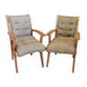 Pair of armchairs style free span model fs116