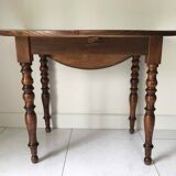 Chestnut round table
