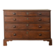 Commode en lin de l'ère victorienne vers 1840, vintage