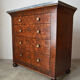 Commode Charles X en loupe de cèdre vers 1830