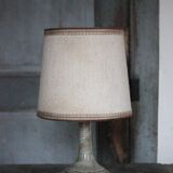 Bedside lamp, table lamp, stoneware lamp from the Abbey of Fontgombault.