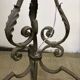 Art Deco wrought iron floor lamp base from the 1930s