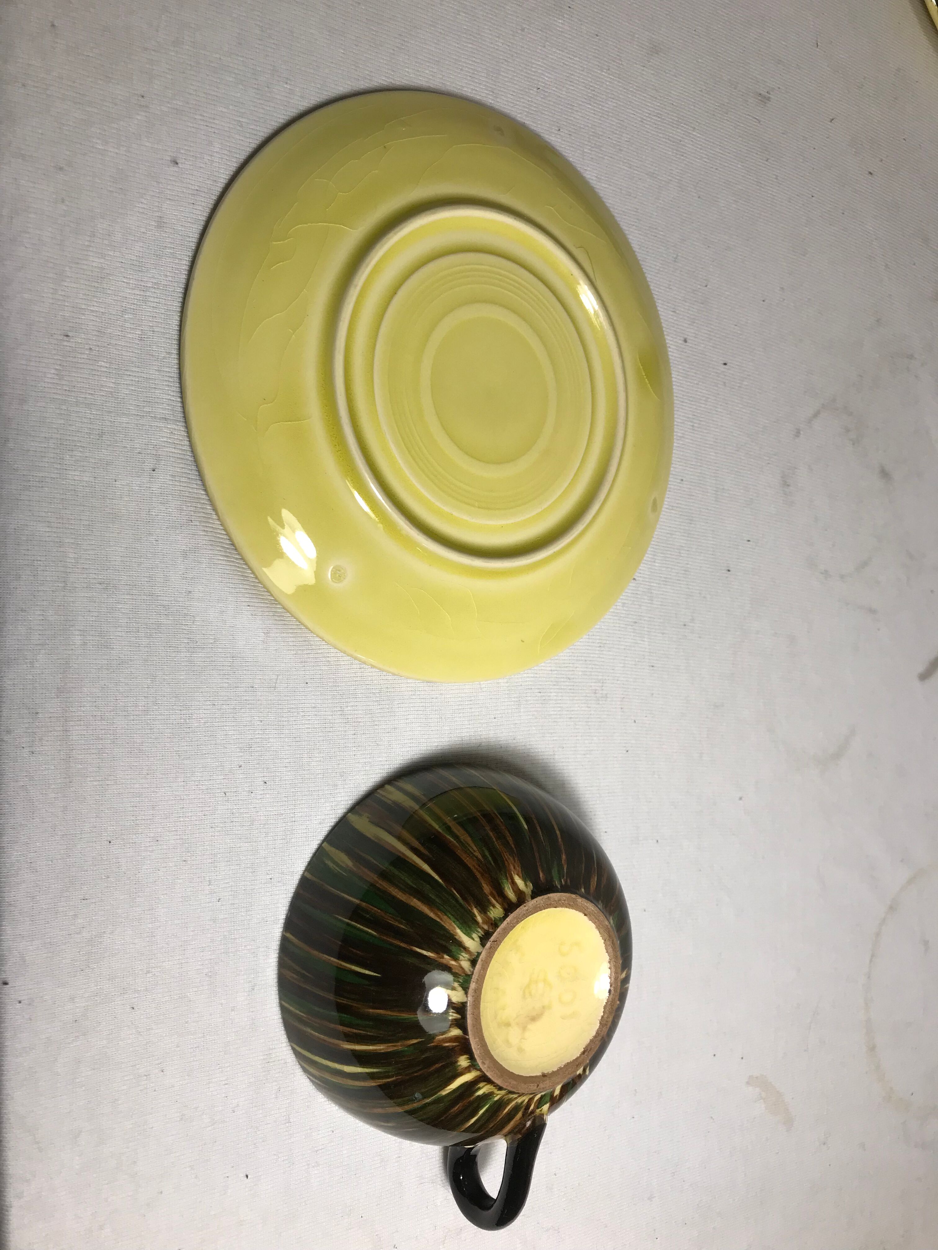 Cups and saucers St Clement