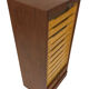 Vintage Danish design cabinet in teak veneer