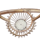 Panier en rotin sur pied