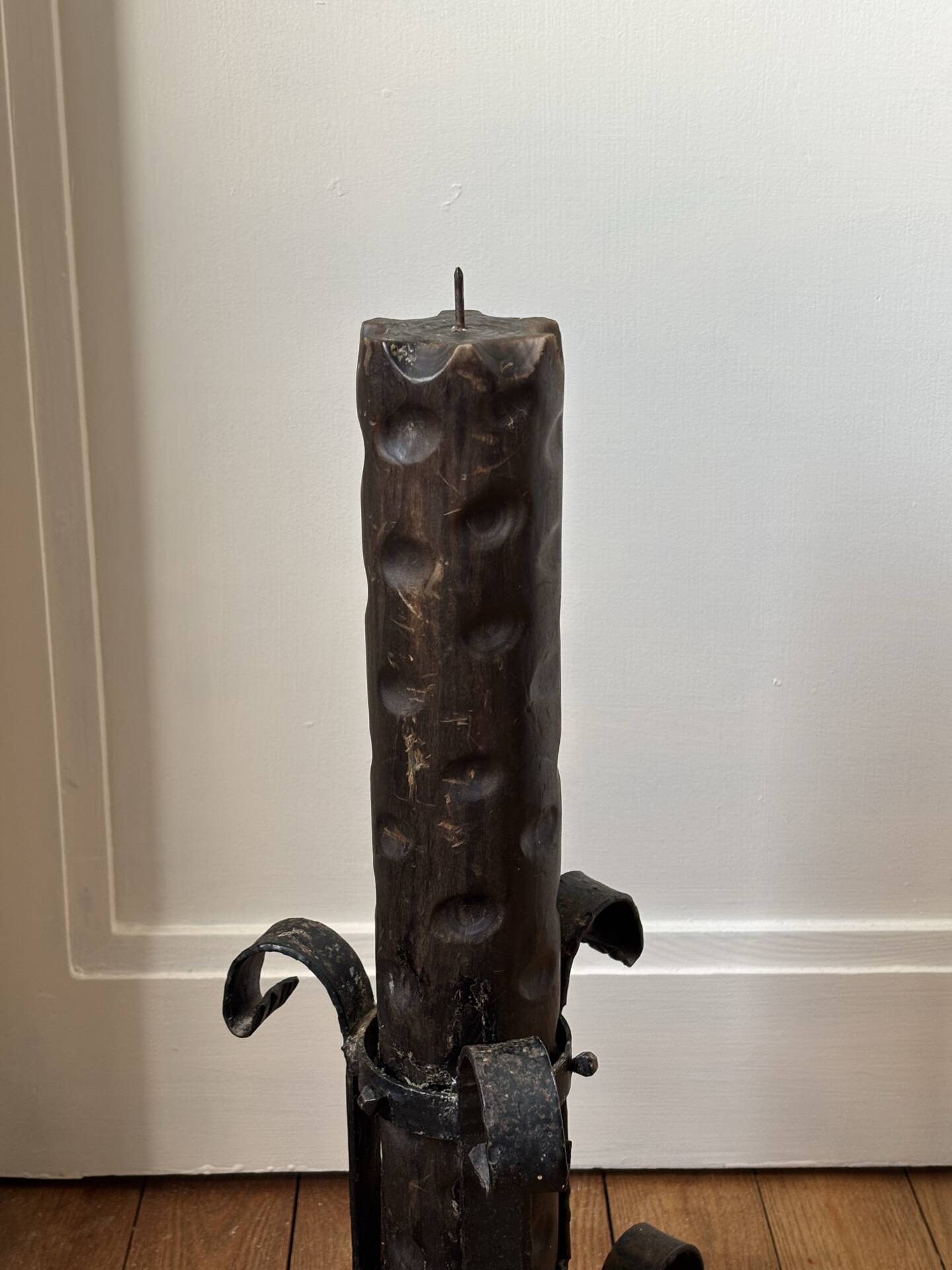 Brutalist candlestick