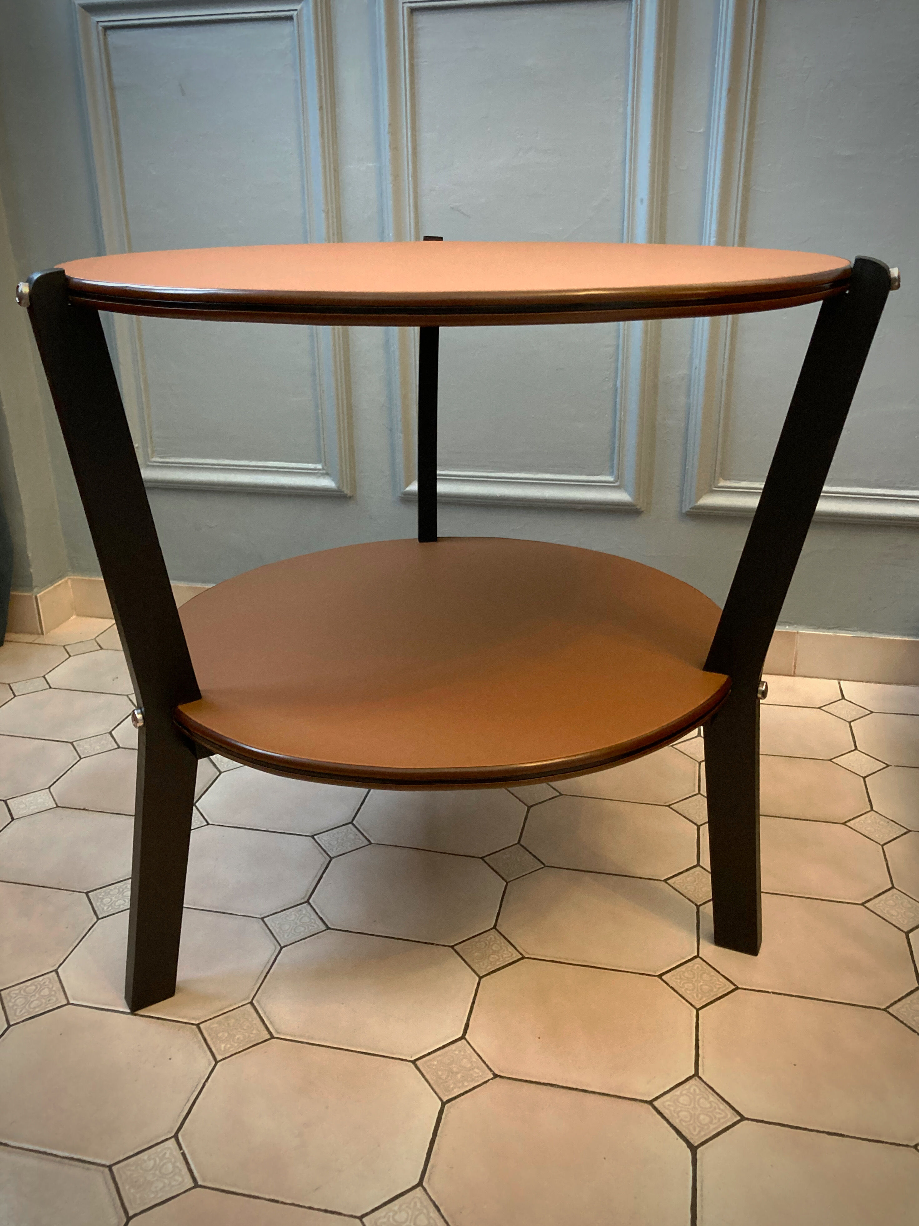 Gueridon tripod Art-Deco