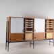 Highboard conçu par Alfred Hendrickx pour Belform, années 1950.