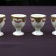 Egg service in Limoges porcelain