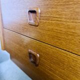 vintage sideboard and shelving system