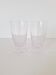 Vintage crystal water or aperitif glasses