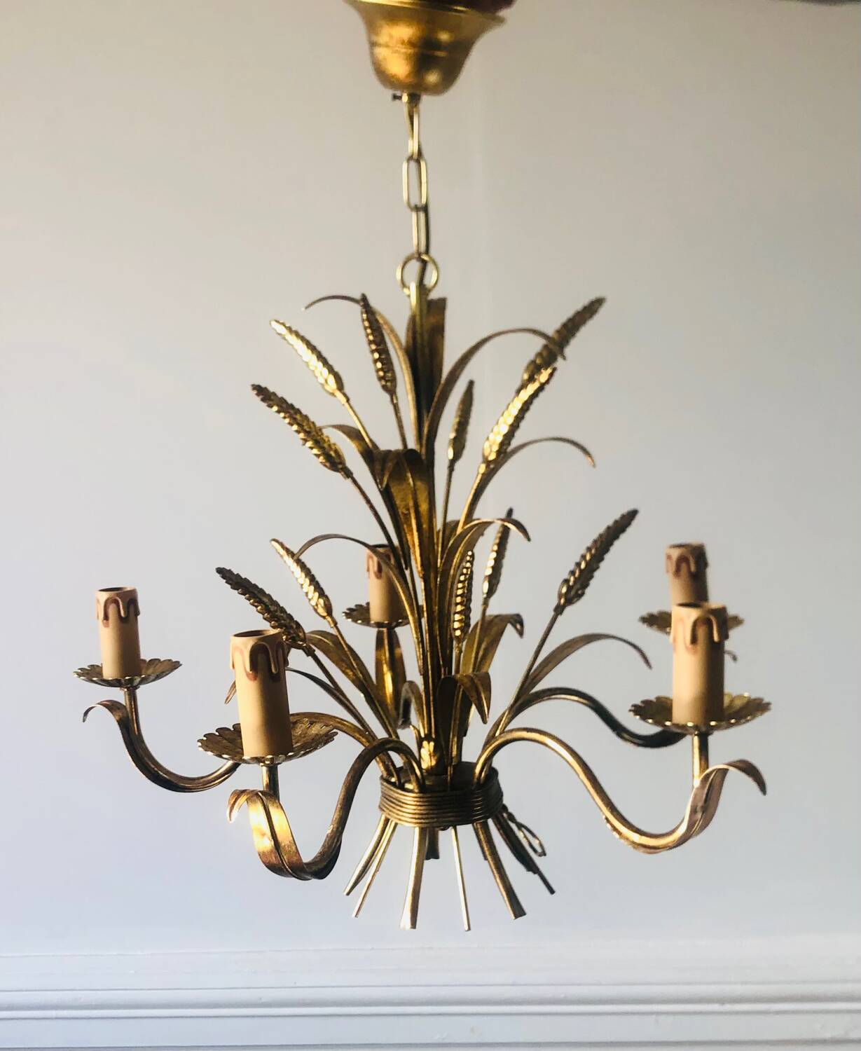 Lustre florentine dit épi de blé par Hans Kögl