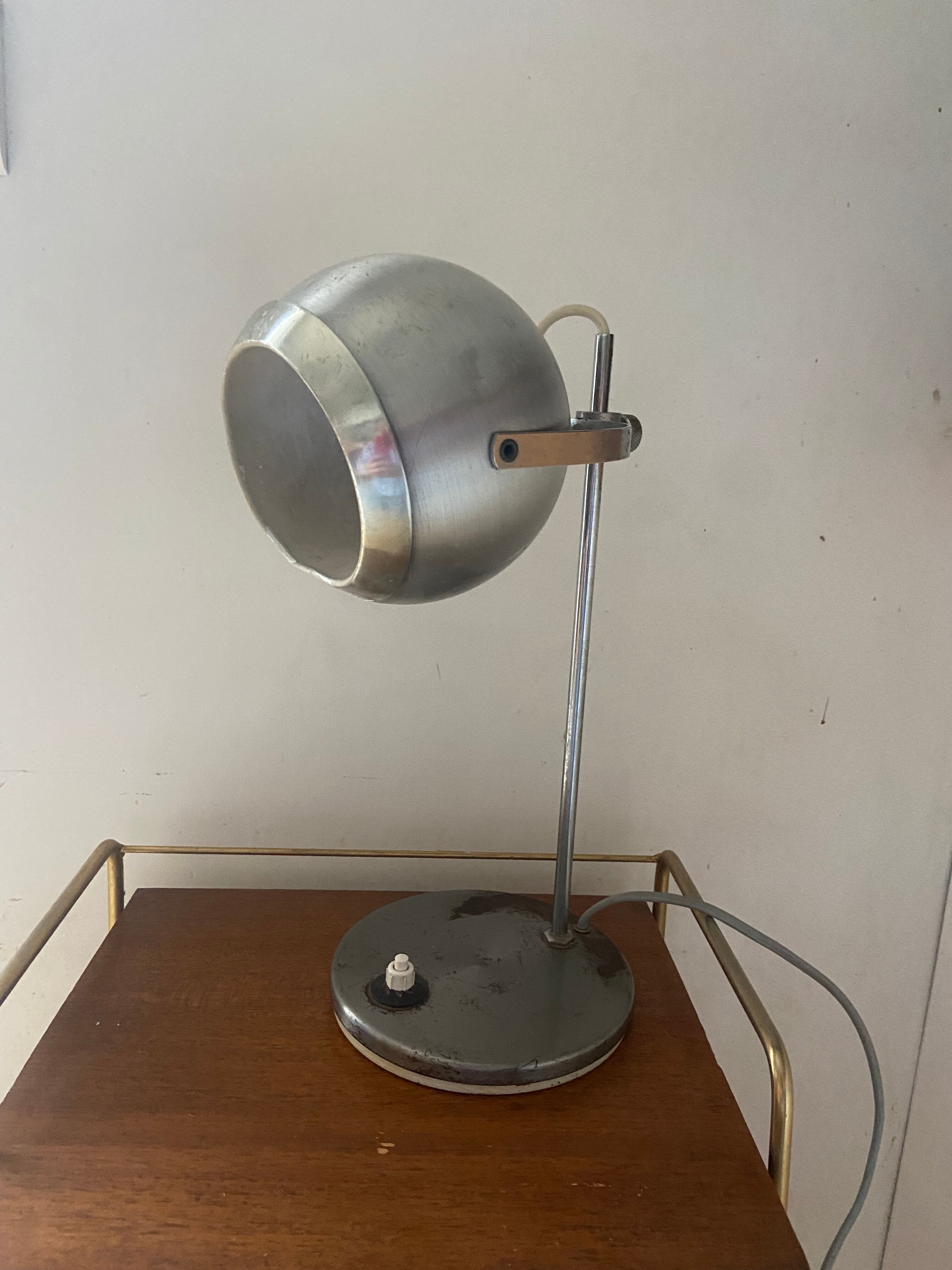 Eye ball lamp 70s