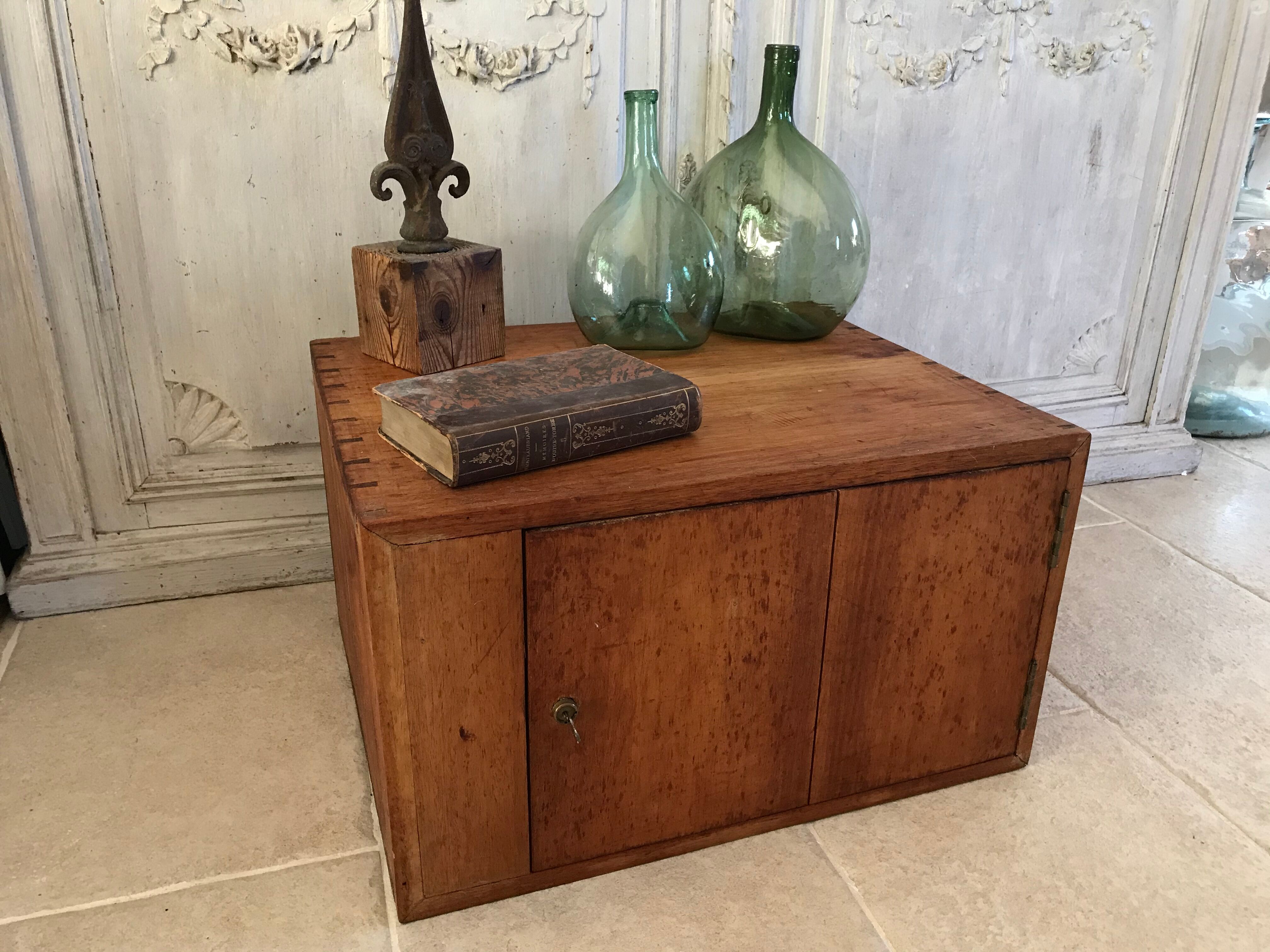 Vintage wooden chest