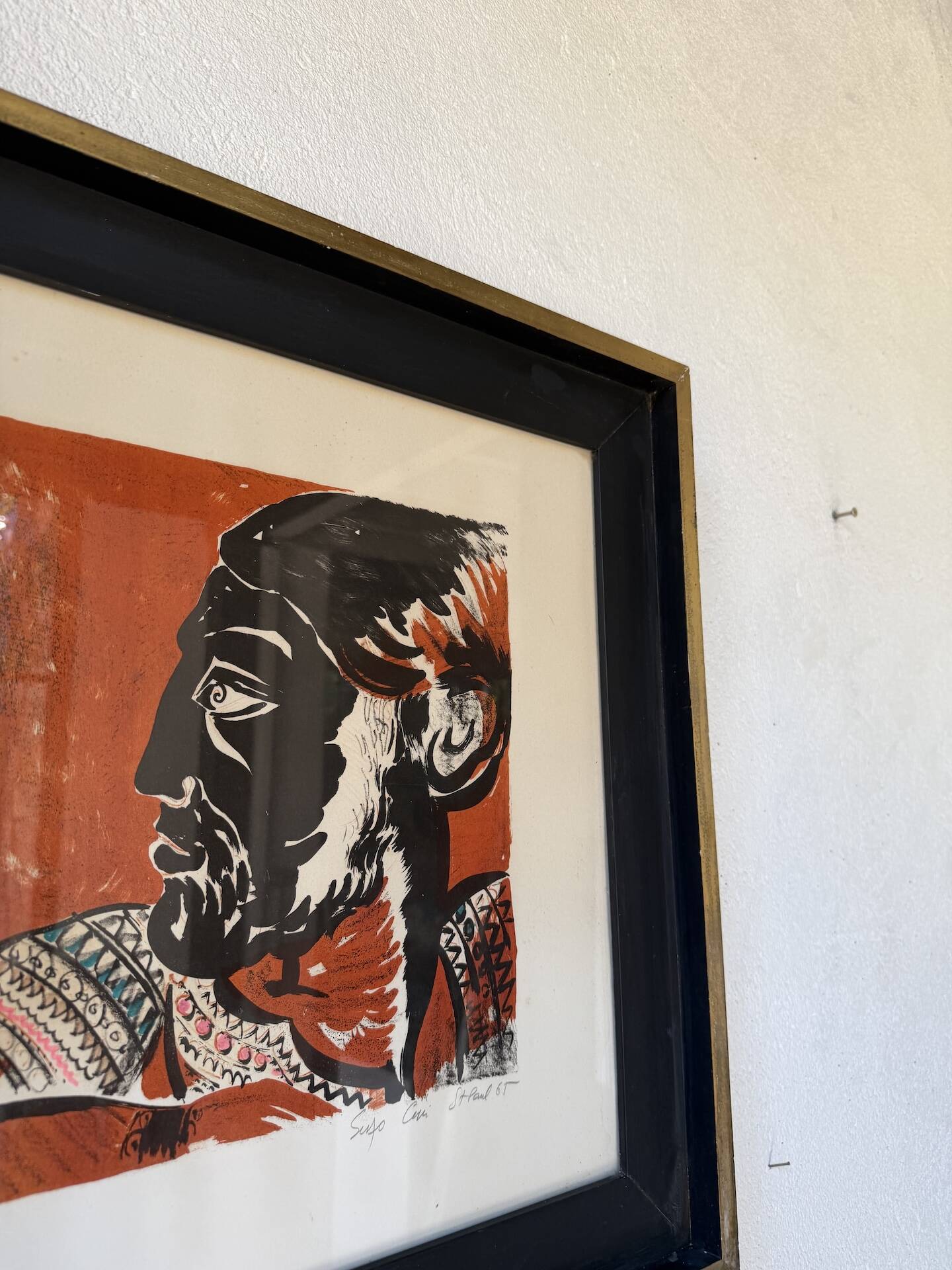 Print 1965 Saint Paul Suso Céri