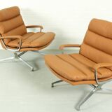 Ensemble de 2 fauteuils lounge Paul Tuttle 'Gamma' pour Strässle, 1970