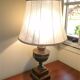Amphora lamp in solid wood - First Empire style.