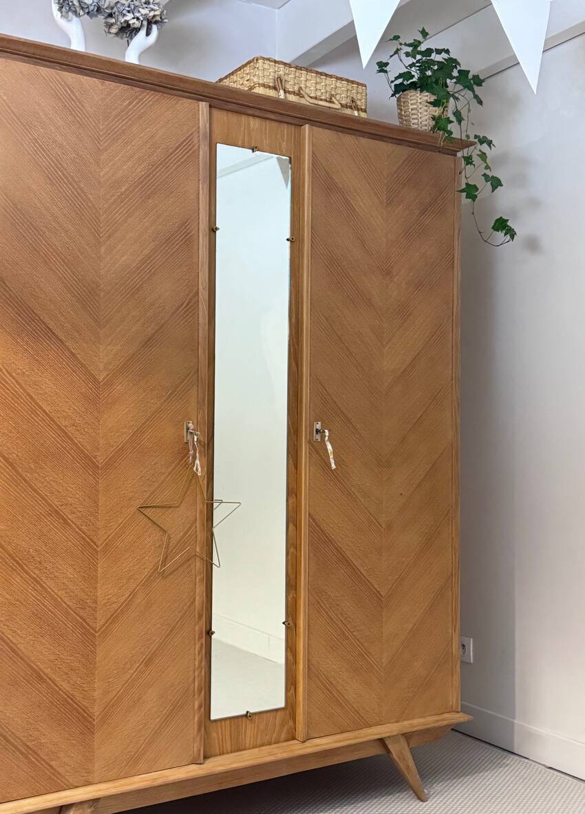Restored vintage wardrobe