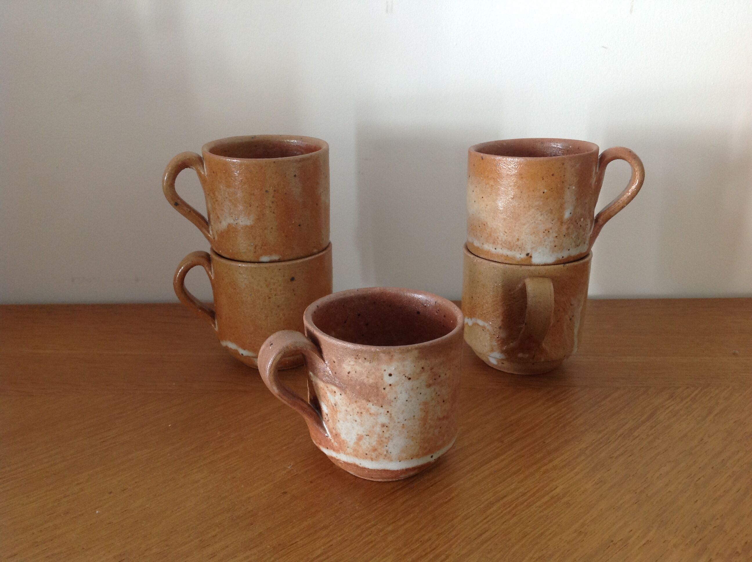 5 small cups in gres