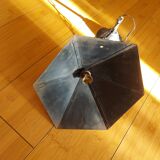 Pendant light, stained glass vestibule lantern