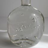 Soliflore vase in bubbled glass