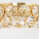 Recessed ceiling lamp, crystal glass design Palwa, Germany, 1970s