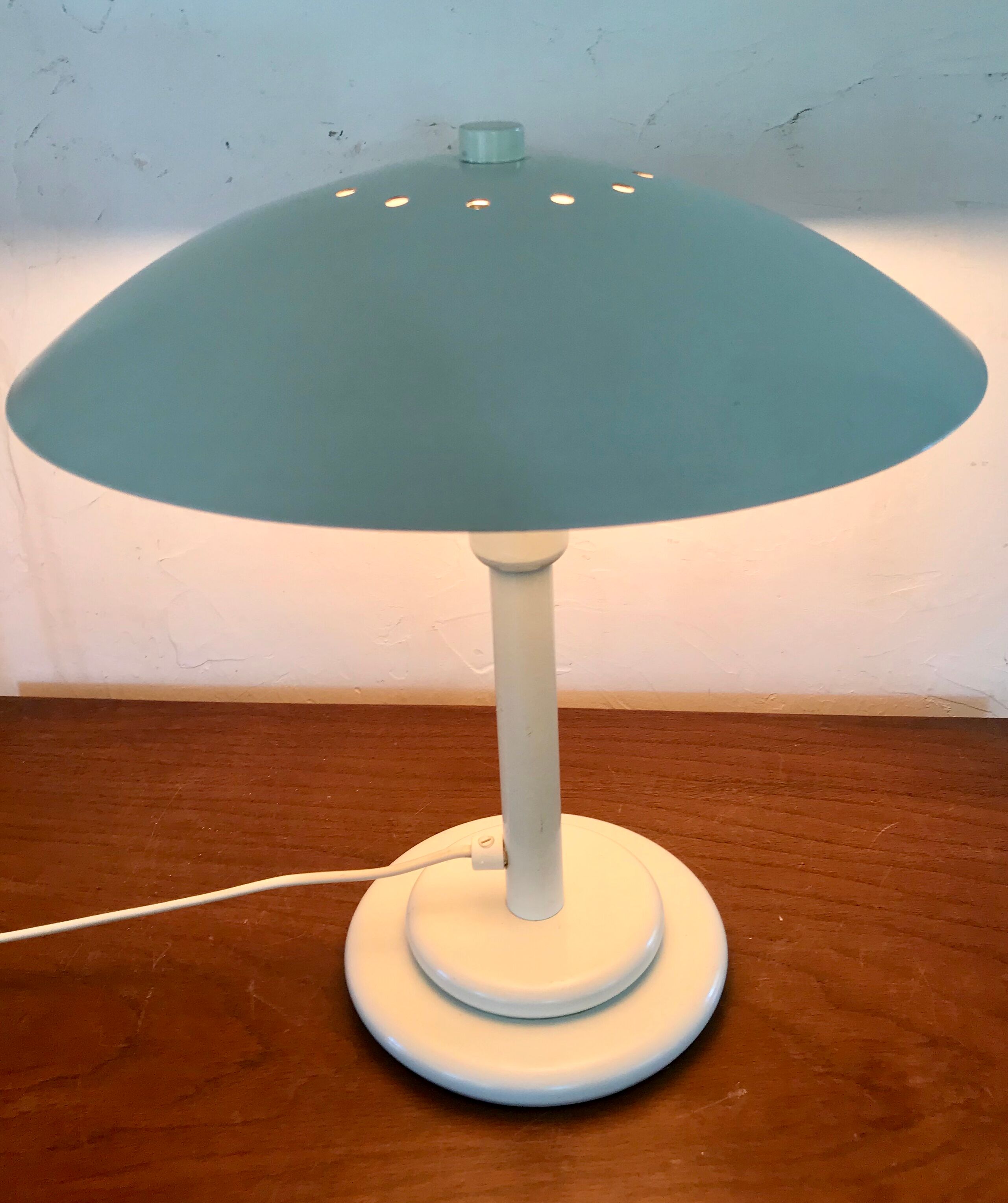 Mushroom lamp Aluminor 70 's