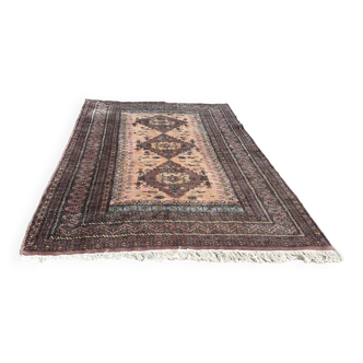 Tapis persan en laine de soie