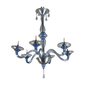 Lustre venitien verre d'occasion