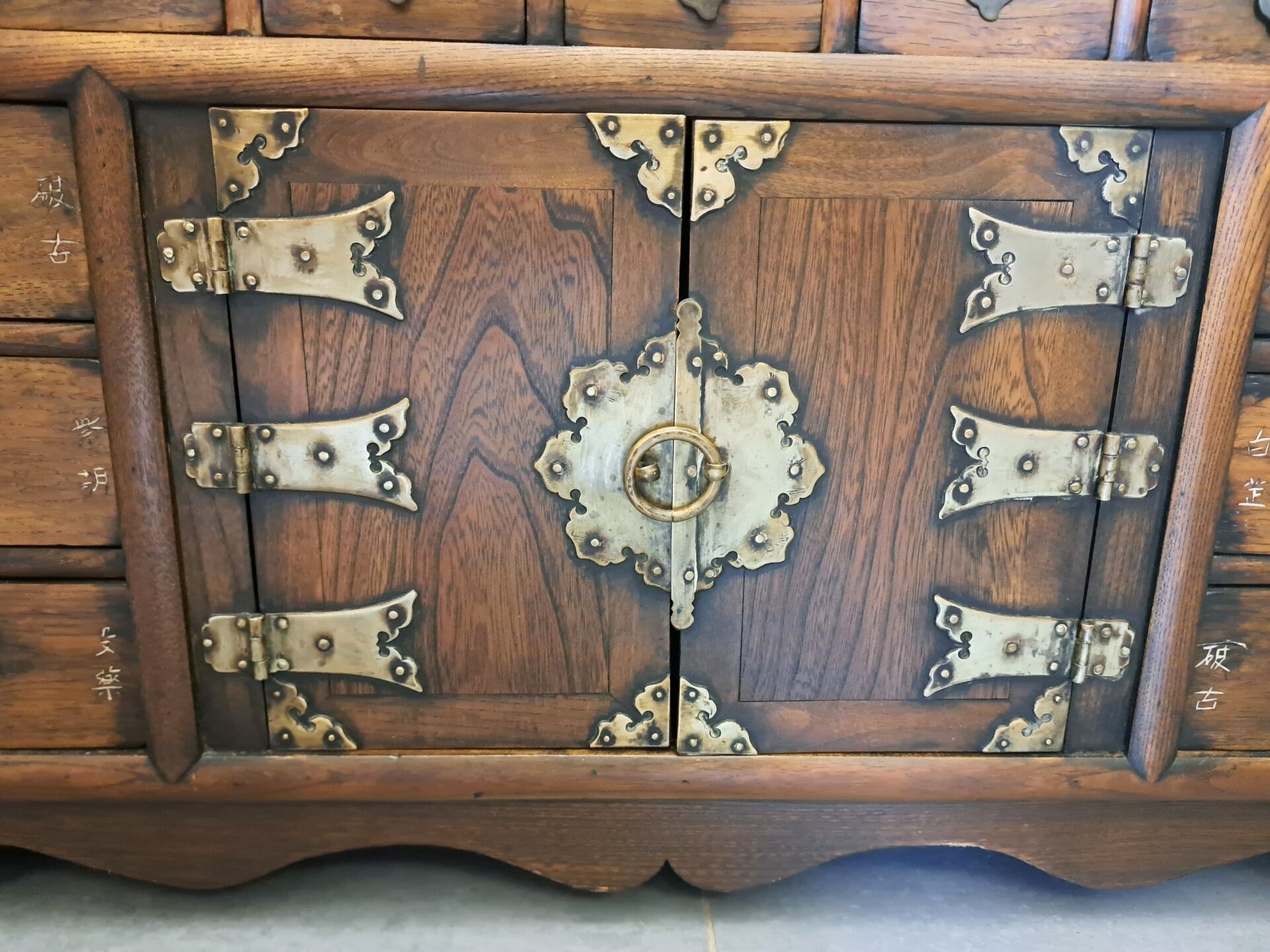Chinese apothecary cabinet with 69 drawers