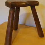 Brutalist design tripod stool