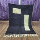Moroccan pure wool Berber rug size 100 x 200 cm