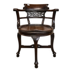Chaise de bureau Edouardienne - pivotante