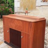 Art Deco Bar Furniture 1950 rosewood and mahogany