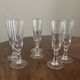 6 antique flutes from the late 19th century – Val Saint Lambert - Herbatte