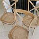 3 cane bistro chairs
