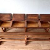 School desk 4 places