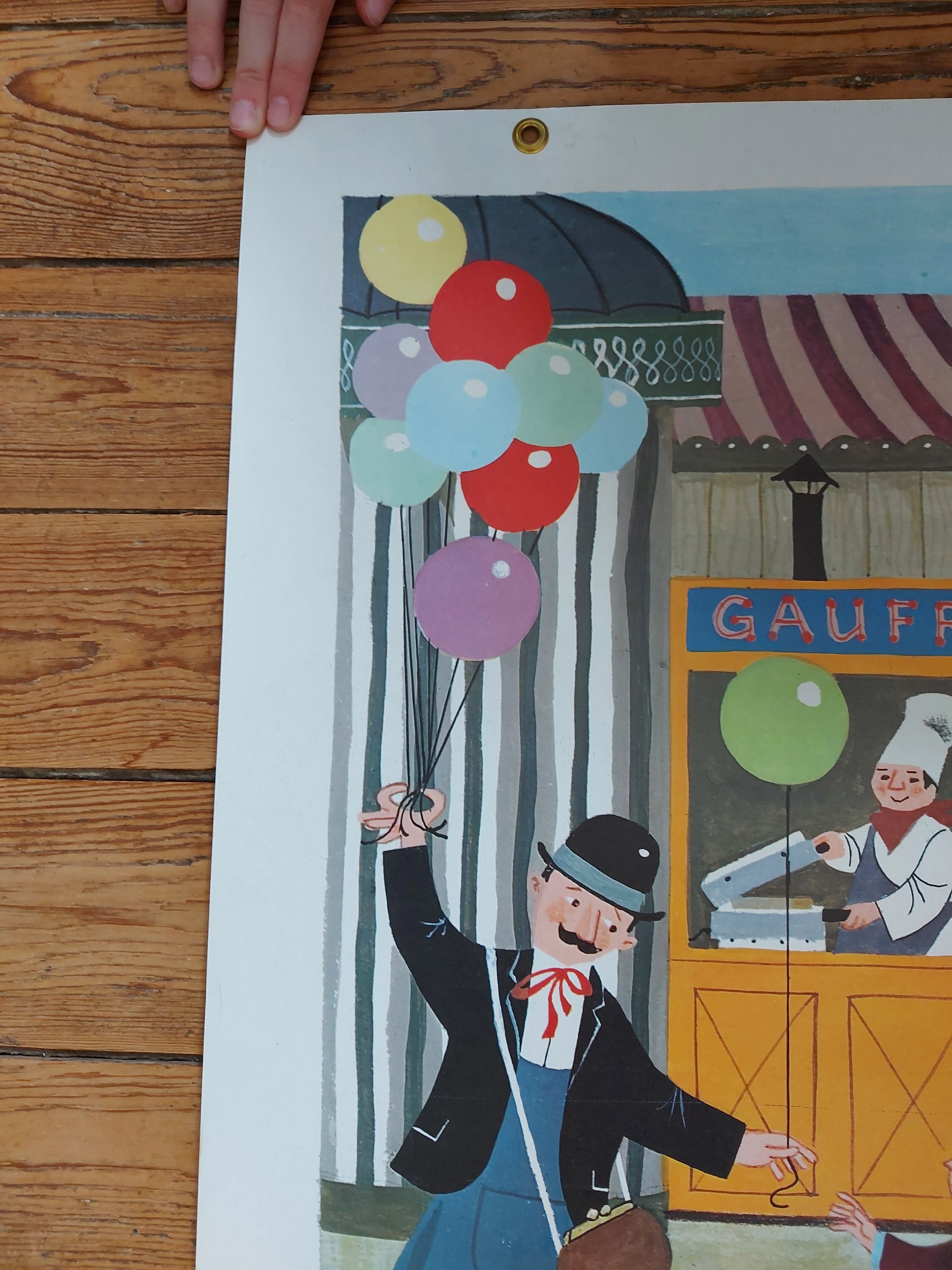 Rossignol/montmorillon educational poster