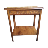 Small table where serves