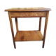 Small table where serves