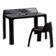 Fiberglass desk and chair set by Patrick Gingembre, 1970s