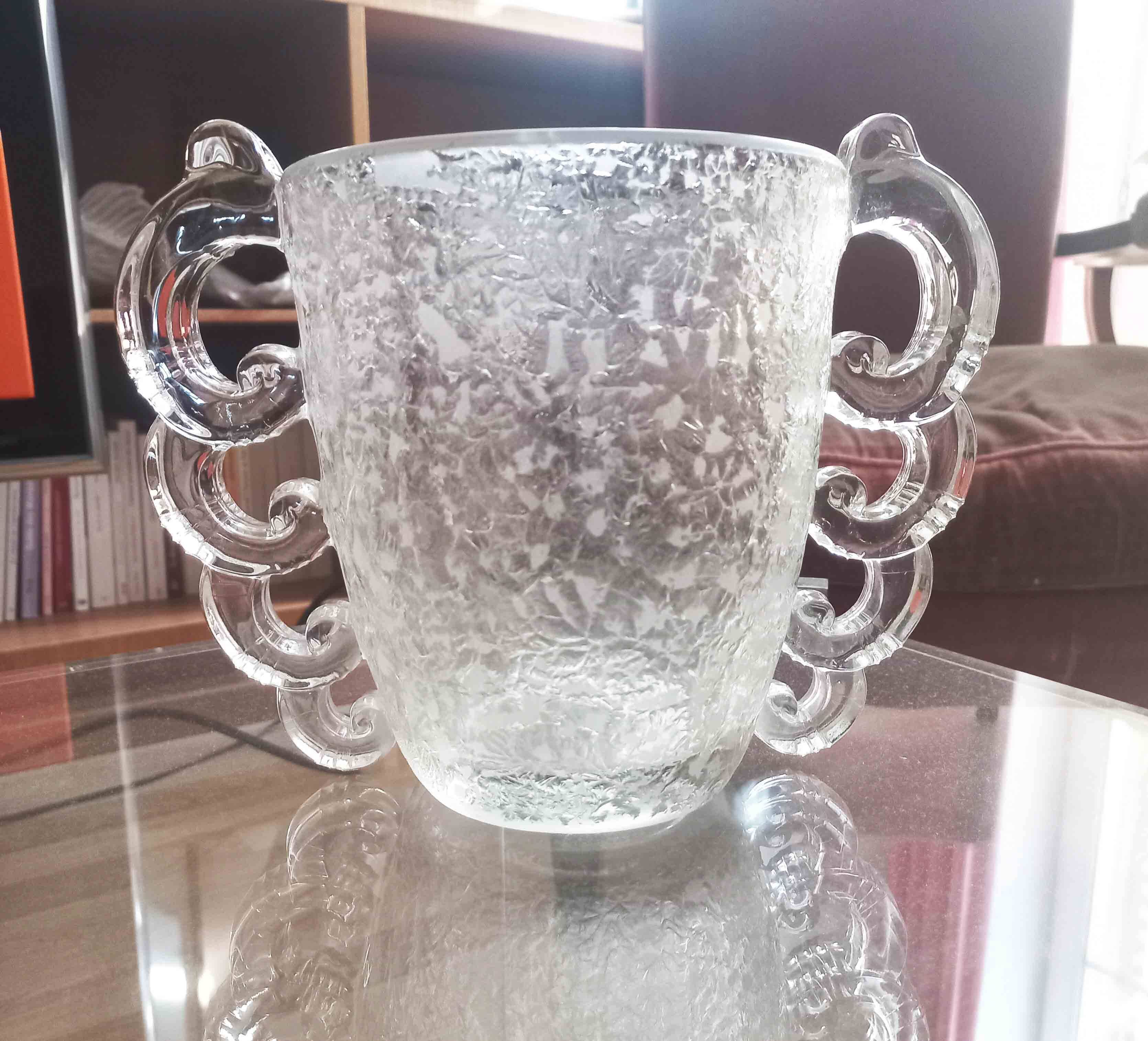 Art Deco Vase Daum Pierre d'Avesn
